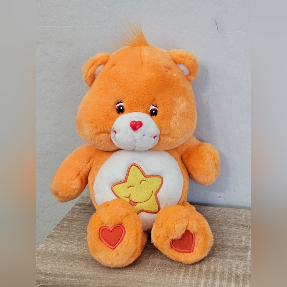 Care Bears 2003 Laugh-A-Lot Bear Electronic Plush – Tested & Working